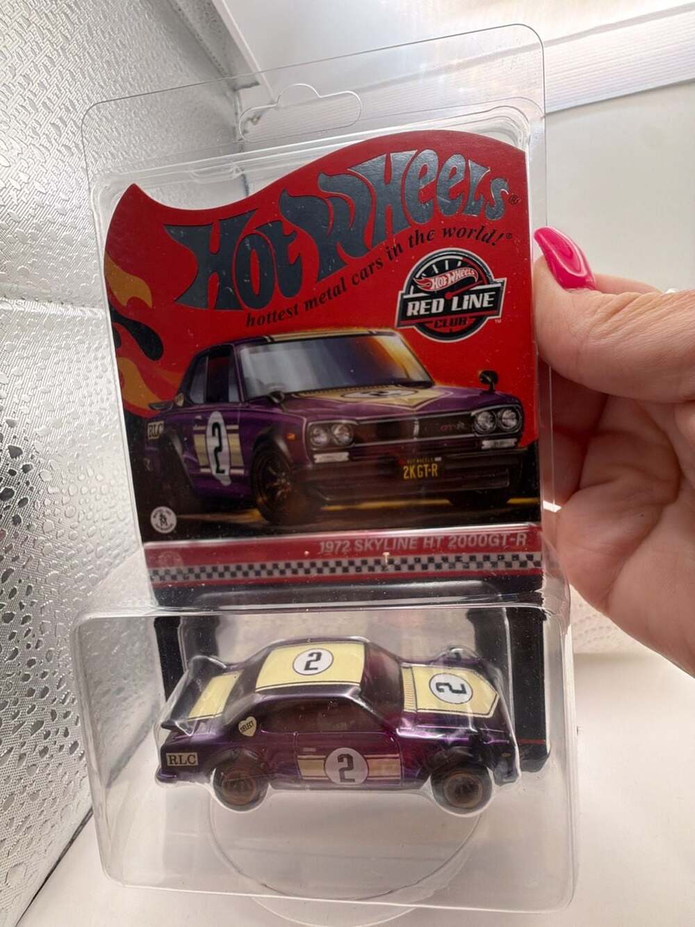 Hot Wheels Red Line Club RLC Exclusive sELECTIONs 1972 Skyline HT 2000GT-R Purpl